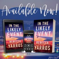 Kitty’s review ~ In The Likely Event by Rebecca Yarros